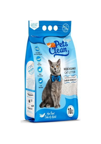 Pets Clean Kedi Kumu Marsilya Sabun Kokulu 10lt