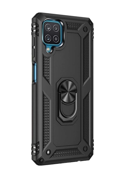 Teknomoda Samsung Uyumlu Galaxy M12 Tank Kilif Yüzüklü Standli Korumali Kapak 379841464