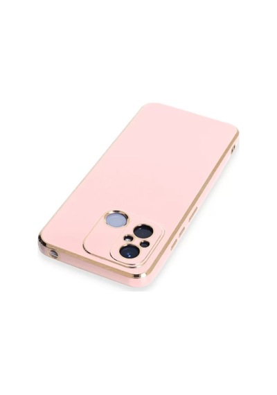 Newface Xiaomi Redmi 12c Kılıf Volet Silikon - Pembe