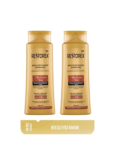 Bakım Şampuanı 7 Besleyici Yağ 500 Ml 2 Adet