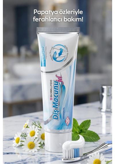 Doğal Florürsüz Papatya Özlü Diş Macunu 125 Gr