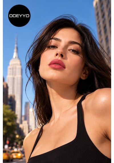 Matte Liqiud Lipstick - Amsterdam Nude, Flawless Matlık, Kalıcı Etki, Bulaşmayan Formül, Modern Mat Bitiş 001 Pink