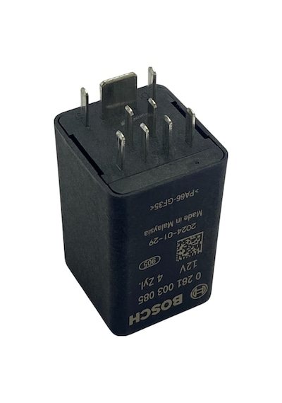 Bosch 12V Kizdirma Rölesi (9 Fiş) Audi-Seat-Skoda-Vw