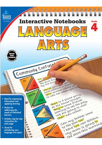 Interactive Notebooks Language Arts Carson Dellosa Education