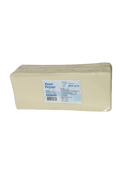 Niyazibey Çiftliği Doğal Çiftlik Sütünden Katkısız Şirden Mayalı Kaşar Peyniri 1 KG