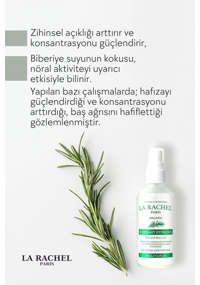 Organik Biberiye Suyu %100 Saf Ve Doğal Saç Dökülmesine Karşı, Saç Uzamasını Katkı Sağlar, Saç Derisi