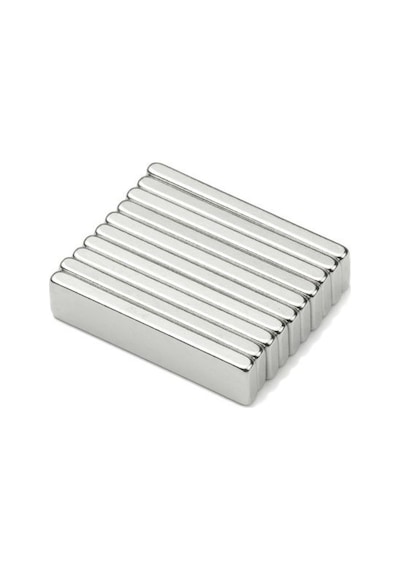 5 Adet - Köşeli Neodyum Mıknatıs, 20x6x3 Mm, Süper Güçlü Magnet, N35 Kalite