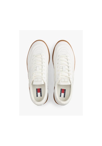Tommy Hilfiger The Greenwich Edge Leather Ayakkabı-12834 Beyaz