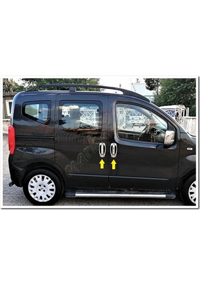 Woc Chrome Peugeot Bipper Krom Kapı Kolu 2008 Sonrası 4 Kapı 8  Pa