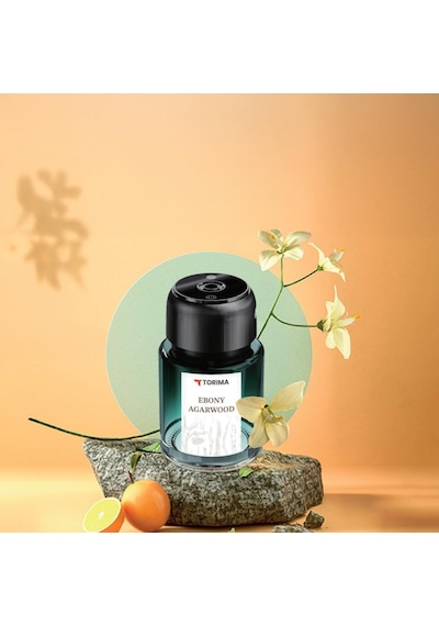 Torima TCF02 Lazerli Şarjlı Hava Nemlendirici + Ebony Agarwood Araba Kokusu