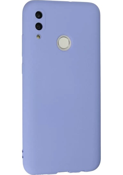 Newface Huawei P Smart 2019 Kılıf Nano İçi Kadife Silikon - Lila