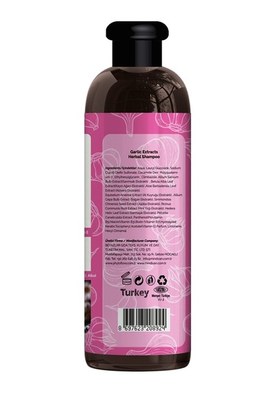 Phytoflora Tuzsuz Sarımsak Özlü Botanik Şampuan 400 ML