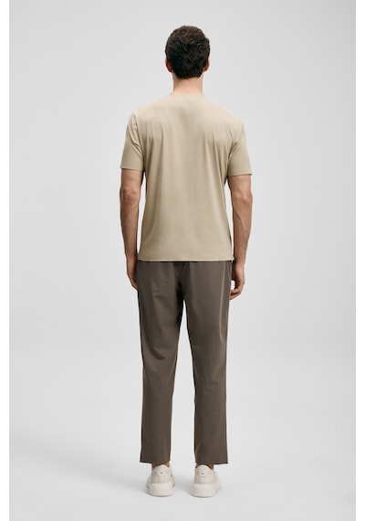 Lufian Eron Smart Erkek Chino Pantolon Slim Fit Kum Kum 111190360100580