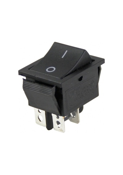 Switch - "106" - Geniş On/Off Anahtar - Işıksız - 4 Pin