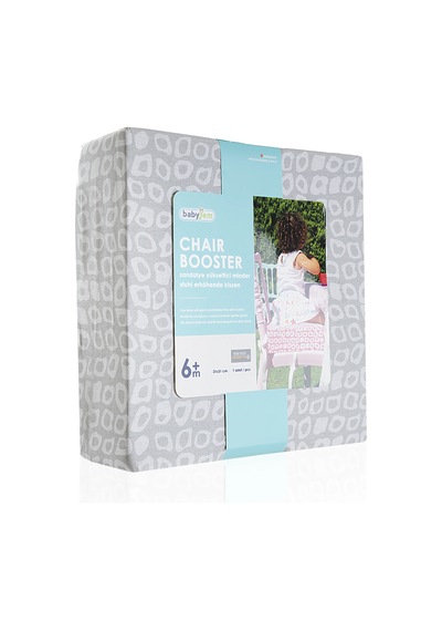 Babyjem QuickBoost Taşınabilir Mama Sandalye Yükseltici Minder Gri Kare