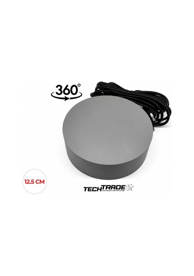 Ürün Çekimi Için 360 Dönen Stand Elektrikli 12.5cm Çapında - Gri
