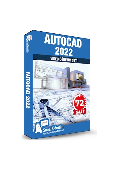 AutoCAD 2022 Video Ders Eğitim Seti
