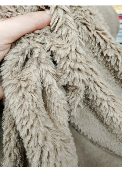 Toskana Peluş Kumaş Koyu Kahverengi