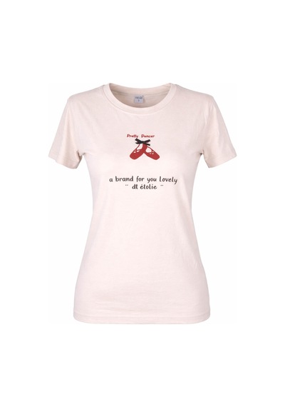 Trender Pretty Dancer O Yaka Taş Kadın T-shirt 26ydt1000005