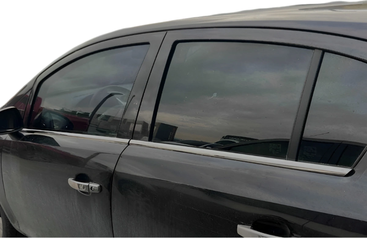 Opel Corsa "d" 2007-2014 Araca Özel Krom Cam Çıtası A+ Paslanmaz Çelik