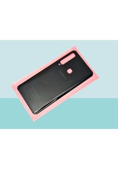 Tkgz  Samsung Uyumlu Galaxy A9 A920 2018 Arka Kapak Batarya Kapağı - Siyah Çok Renkli