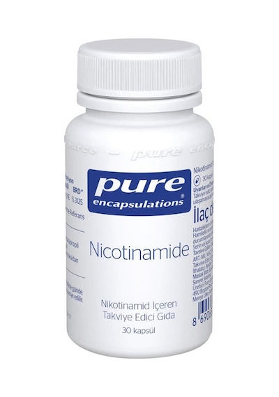 Pure Encapsulations Nicotinamide 30 Kapsül