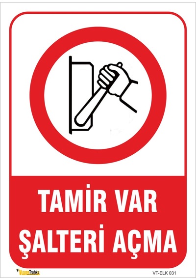 Tamir Var Şalter Açma - Isg Levhası Levha 50x70 Cm Dekota 3 Mm