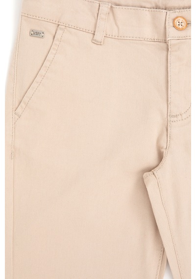 U.s. Polo Assn. Erkek Çocuk Taş Pantolon Kanvas-chino 50283960-vr049 Tas