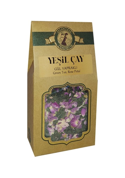 Pharmatea Yeşil Çay Gül Yapraklı 100 G