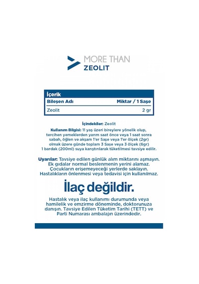 More Than Zeodent Diş Macunu 100 G