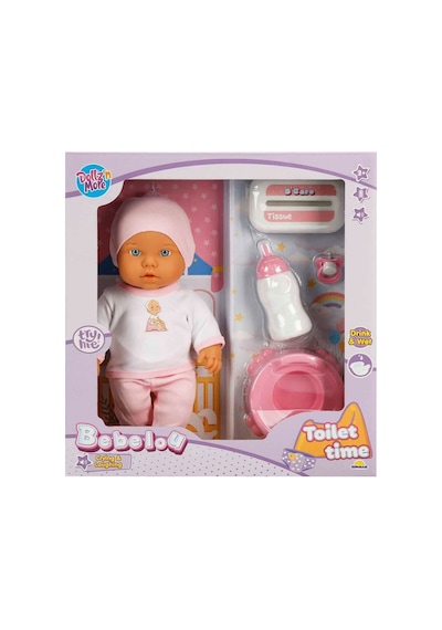 1030141 Sesli Bebelou Tuvalet Zamanı Bebek Seti 32 Cm -sunman - Izbp-888850 1 Adet