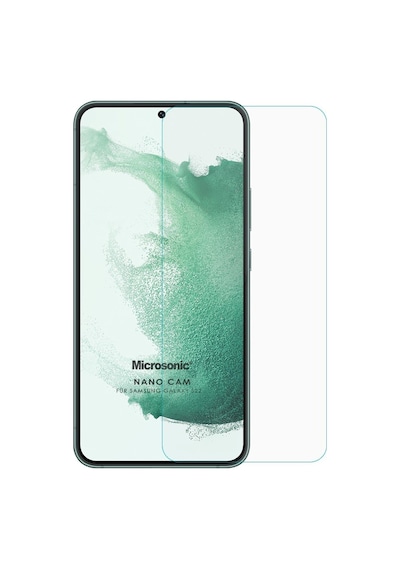 Microsonic Samsung Uyumlu Galaxy S22 Nano Glass Cam Ekran Koruyucu