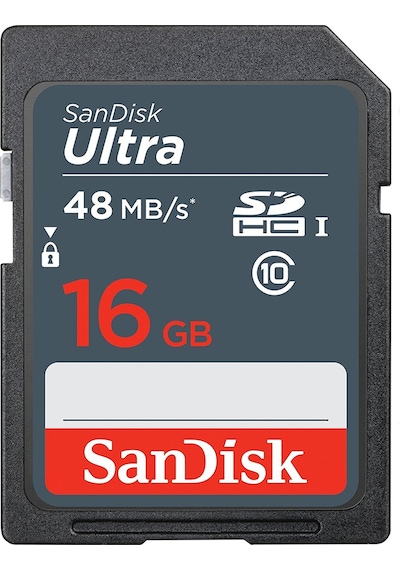 Sandisk Ultra SDSDUNB-016G-GN3IN 16 GB SDHC Class 10 UHS-I Hafıza Kartı