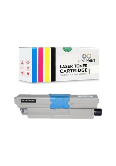 Proprint Oki C332 46508736 Siyah Uyumlu Toner 3500 Sayfa Mc363Dnw