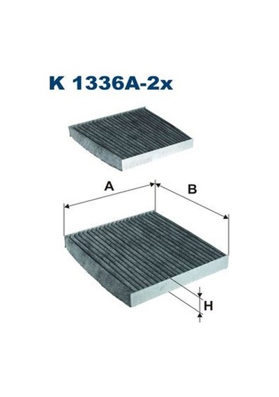 Kabin Filtresi Bmw X3 F25 20 Dx 184hp 11/10- Fıltron K1336a-2x Fıltron K1336a-2x