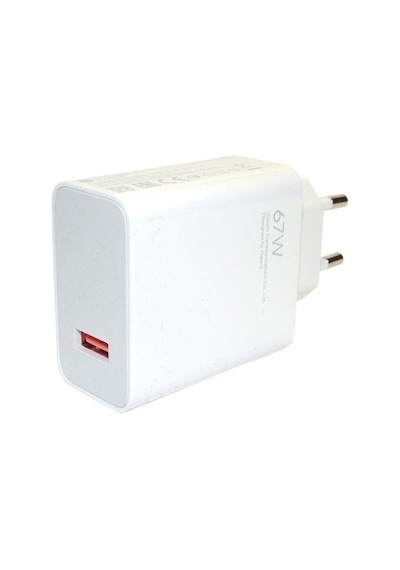 Wellstore Xiaomi Uyumlu 67w Hızlı Şarj Aleti Adaptörü + Kablo Seti Mi 67w Xiaomi