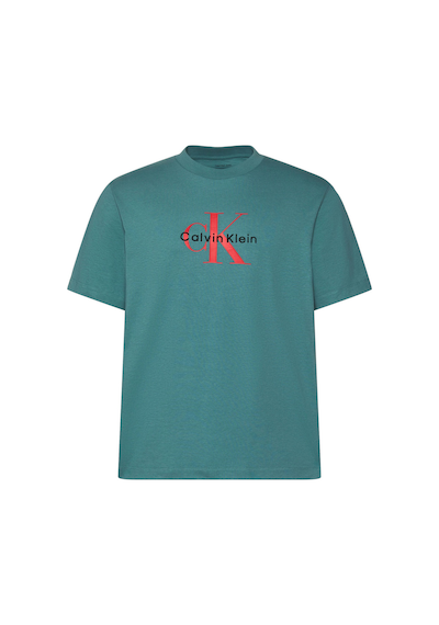 Jeans Bisiklet Yaka Baskılı Petrol Erkek T-shirt Lv04rb862g2ır Petrol T-shirt Petrol