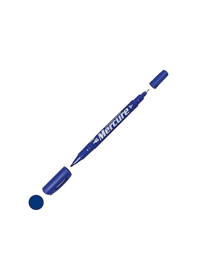 Mercure Cd Kalemi Marker Çift Uçlu 0.5-1 Mm Siyah