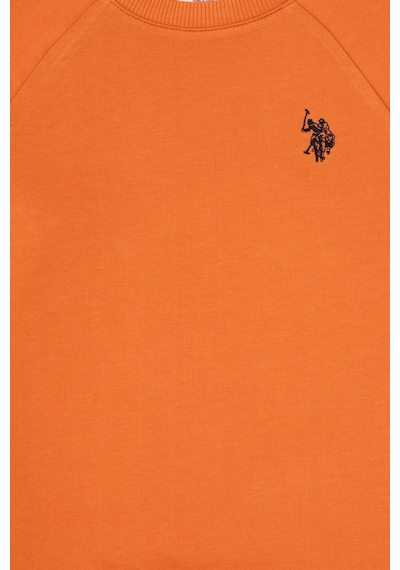 U.S. Polo Assn. Erkek Çocuk Bakır Basic Bisiklet Yaka Sweatshirt 50313832-VR182 U.S. Polo Assn. Erkek Çocuk Bakır Basic Bisiklet Yaka Sweatshirt 50313832-VR182