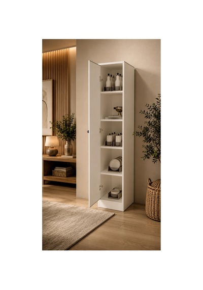 Stone Mutfak Kiler Dolabı Banyo 5 Raflı Çok Amaçlı Dolap Beyaz - 890741832 Beyaz Stone Mutfak Kiler Dolabı Banyo 5 Raflı Çok Amaçlı Dolap Beyaz - 890741832 Beyaz