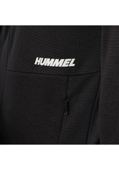 Hummel Tınsel Fermuarlı Sweatshırt 922318-2001 Siyah