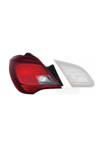 Opel Corsa E 2016 Stop Lambası Dış Sol 5 Kapı Oem No:1222565