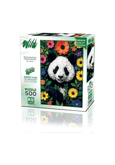 20088 Puzzle 500 Blossoming Panda