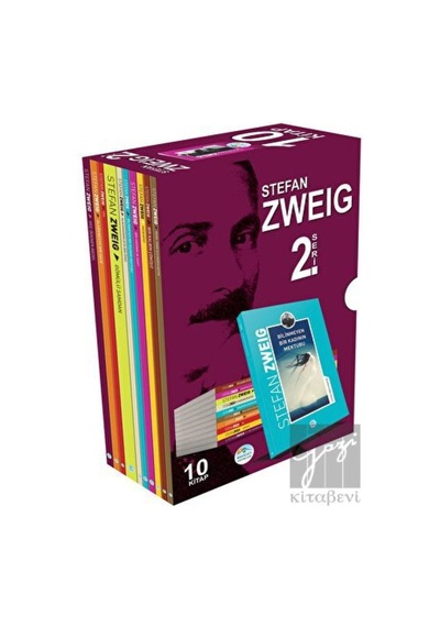 Stefan Zweig Seti-Set 2-10 Kitap Takım - Stefan Zweig - Mavi Çatı Yayınları