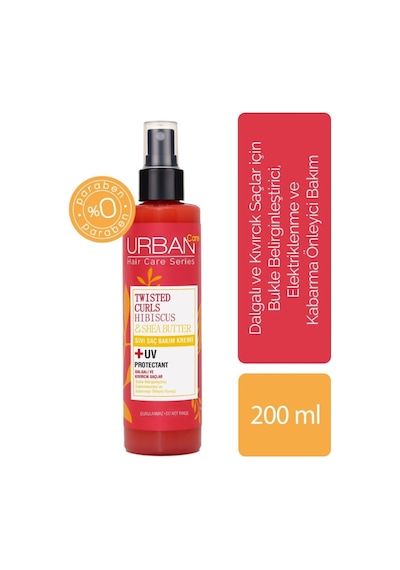 Twisted Curls Hibiscus & Shea Butter Sıvı Saç Bakım Kremi 200 Ml 46580009