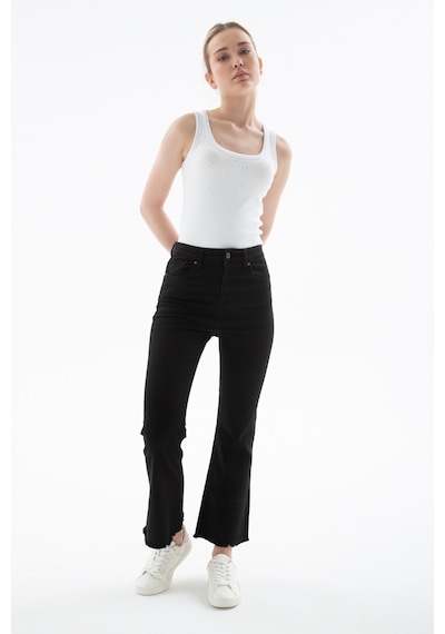 Fashion Friends Bayan Kot Pantolon 26y0294k1 Siyah