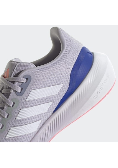 Adidas Runfalcon 3.0 W Gri Kadın Günlük Spor Ayakkabı Lila