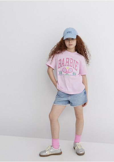 Mavi Loose Pembe Kız Çocuk T-shirt M7610312-8695 Pembe