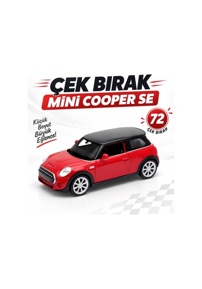 43870 Çek Bırak Mini Cooper Se 72 Kırmızı