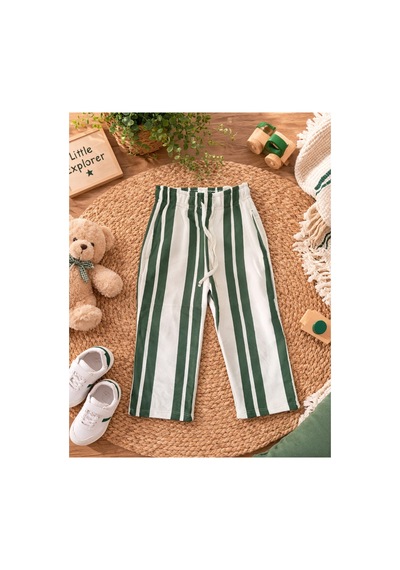 Uğur Bebe Erkek Çocuk Haki Sweatshirt Çizgili Pantolon 2'li Takım Günlük Spor Şık Kombin Haki Haki Uğur Bebe Erkek Çocuk Haki Sweatshirt Çizgili Pantolon 2'li Takım Günlük Spor Şık Kombin Haki Haki